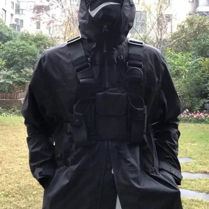 Taktische Hip Hop Streetwear-Weste WEM Support (www.WEM.support)