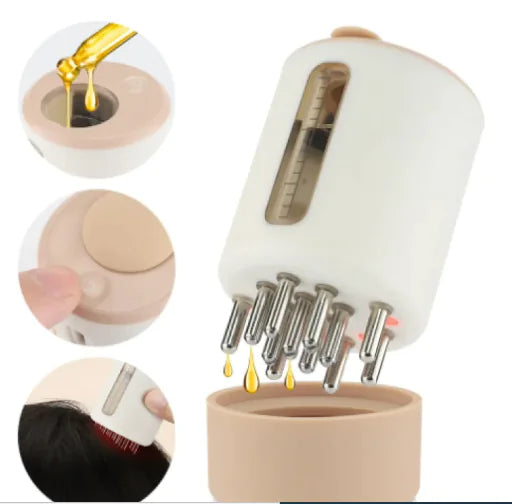 Red Light Vibration Massage Comb WEM Support (www.WEM.support)