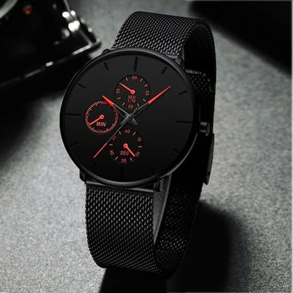 Fashion Business Watches For Men Top Brand Luxury Steel WEM Support (www.WEM.support)
