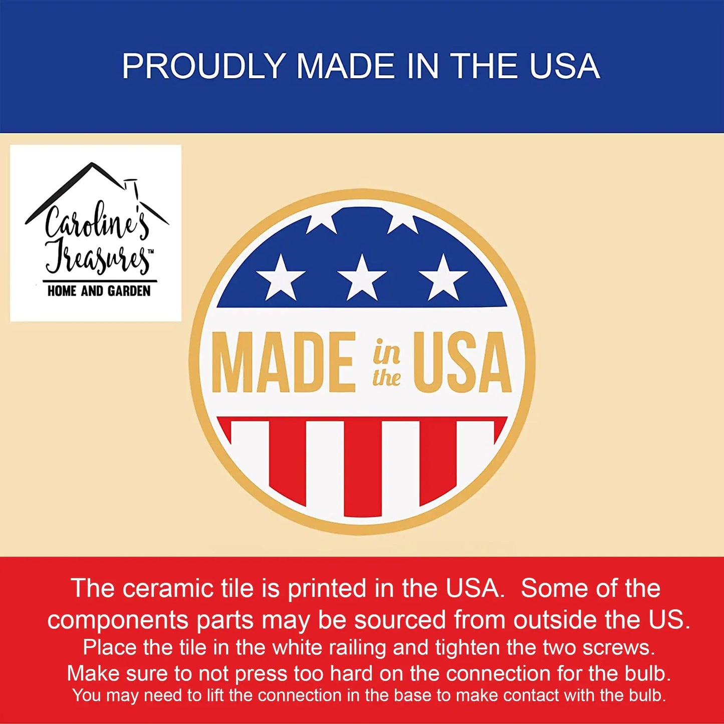 Airedale Terrier Luau Ceramic Night Light WEM Support (www.WEM.support)