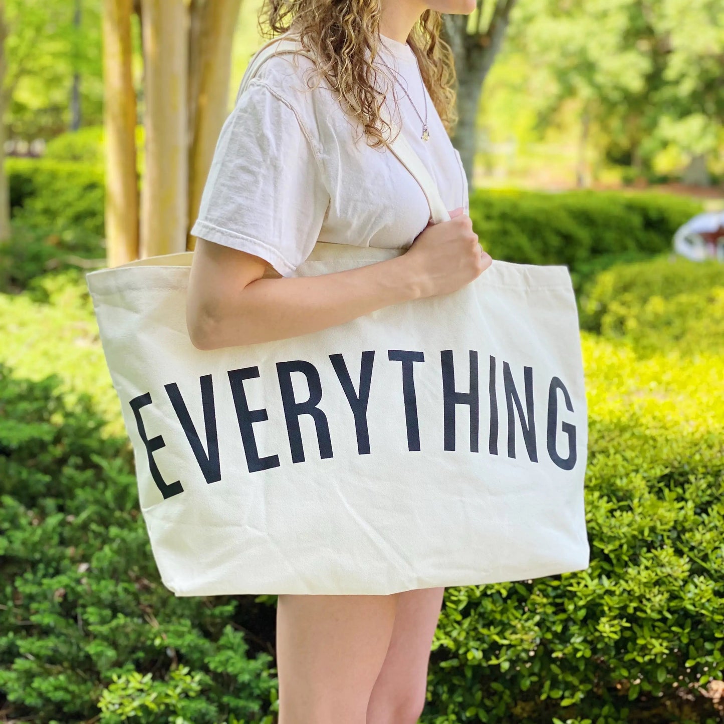 For Everything Canvas Tote WEM Support (www.WEM.support)
