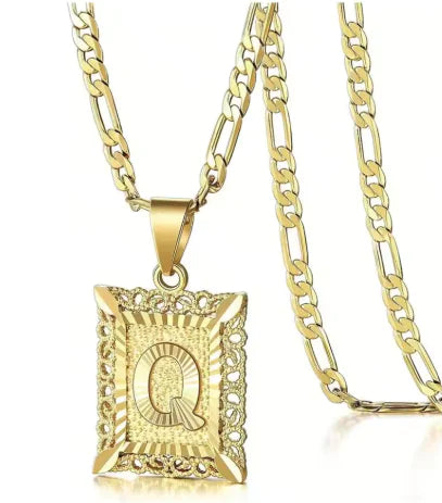 Elegant Initial Pendant – Modern UniStyle HejK.com Marketplace LLC