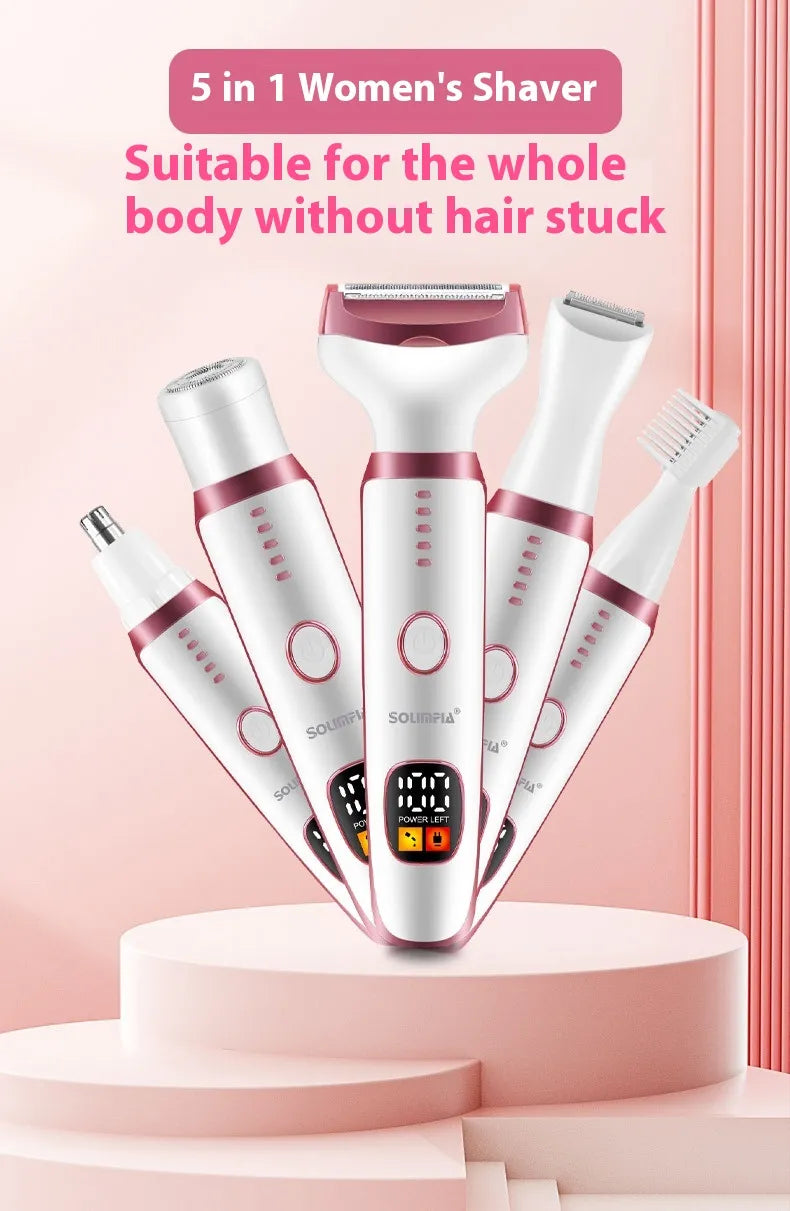 5-in-1 Lady Shaver Grooming Kit HejK.com