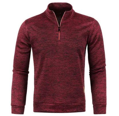 Autumn And Winter Men's Zippered Sweater WEM Support (www.WEM.support)