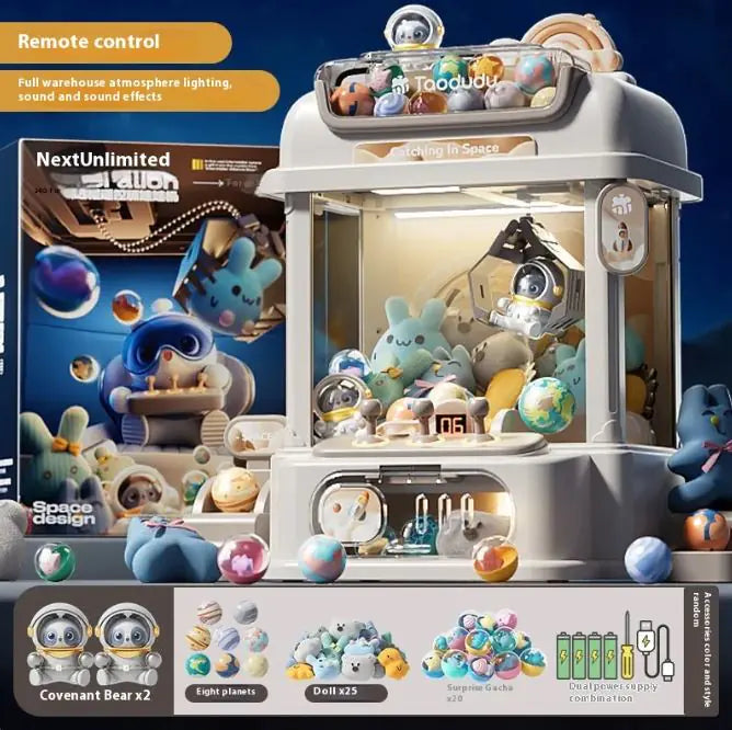 Children's Toy Clip Mini DIY Doll Machine WEM Support (www.WEM.support)