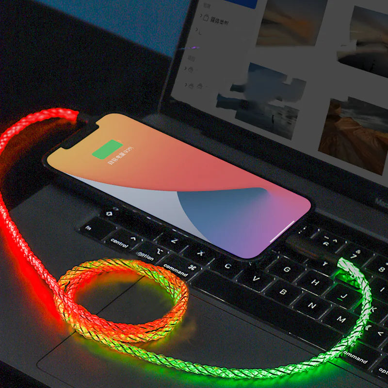RGB Luminous Data Cable WEM Support (www.WEM.support)