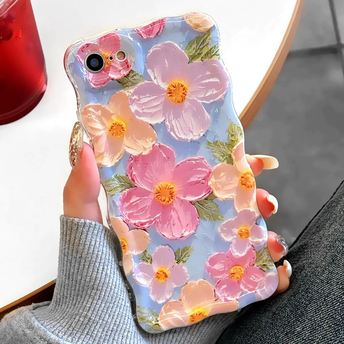Floral Case for iPhone 13 - Catch Cards