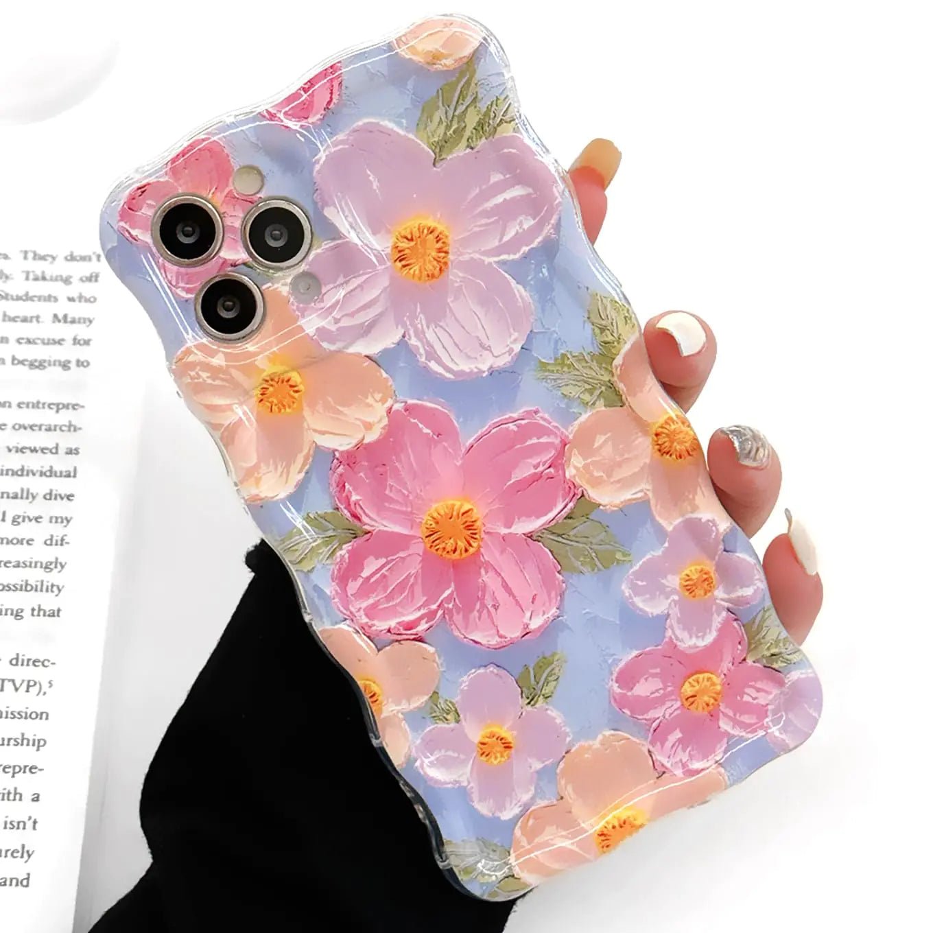 Floral Case for iPhone 13 - Catch Cards