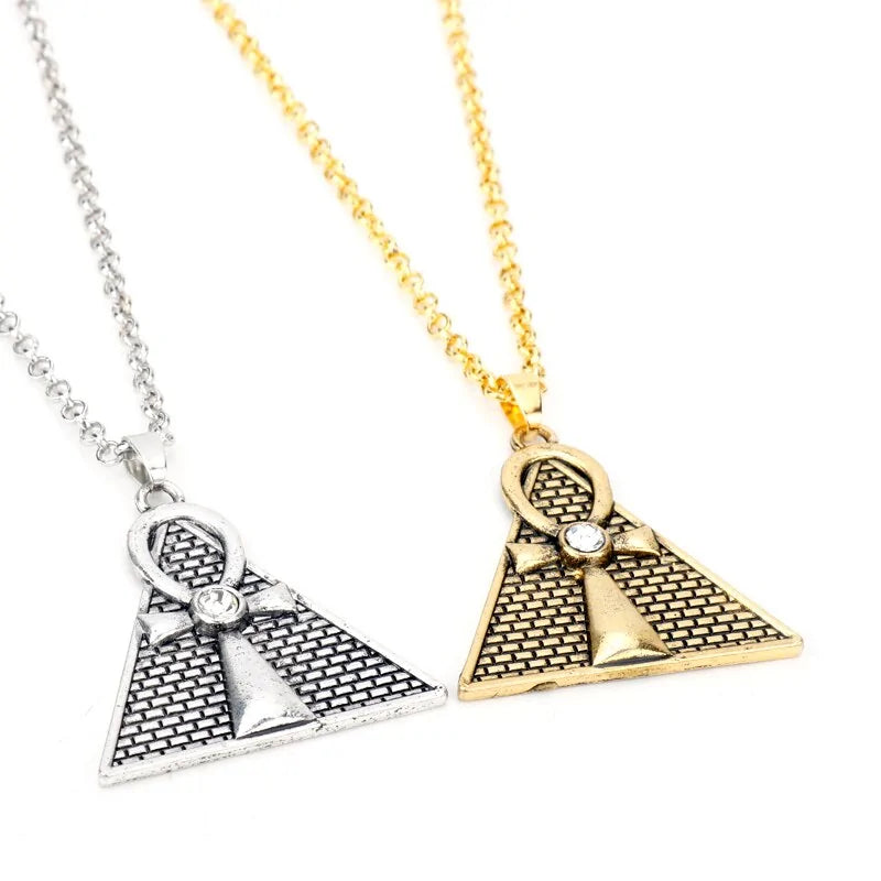 Egypt Pyramid Pendant Necklaces WEM Support (www.WEM.support)