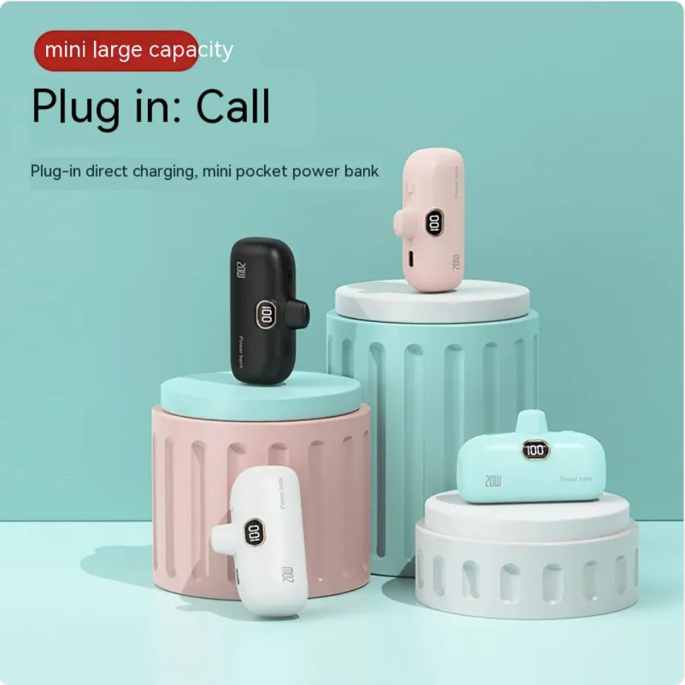 Mini Wireless Pocket Power Bank WEM Support (www.WEM.support)