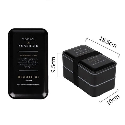 Mikrowellengeeignete tragbare Bento-Box WEM Support (www.WEM.support)