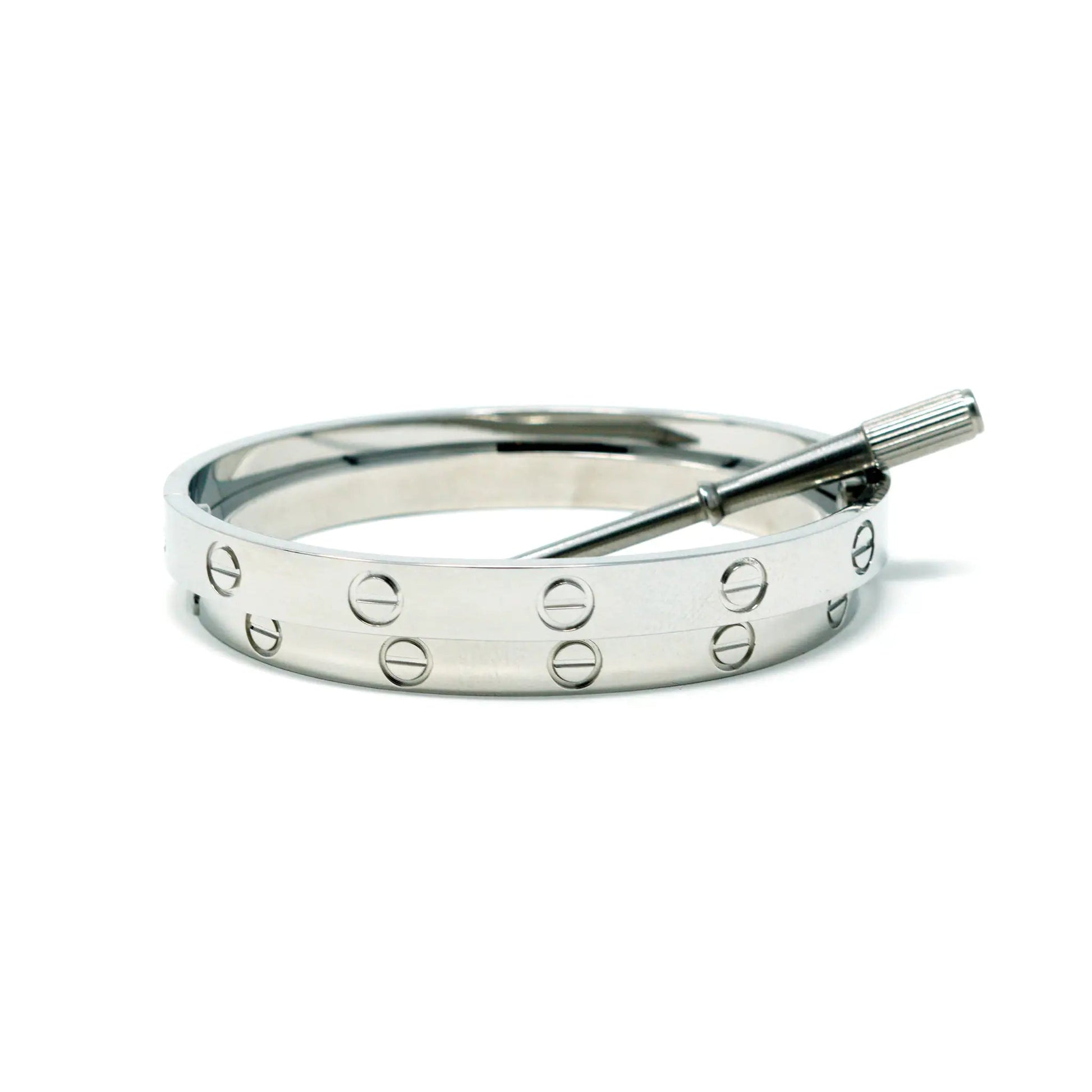 Silver Love Bracelet WEM Support (www.WEM.support)