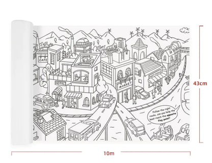 Pocket Watercolor Painting Book for Kids WEM Support (www.WEM.support)