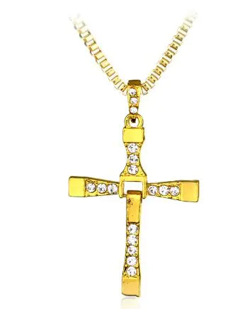 Fast And The Furious Cross Necklace HejK.com