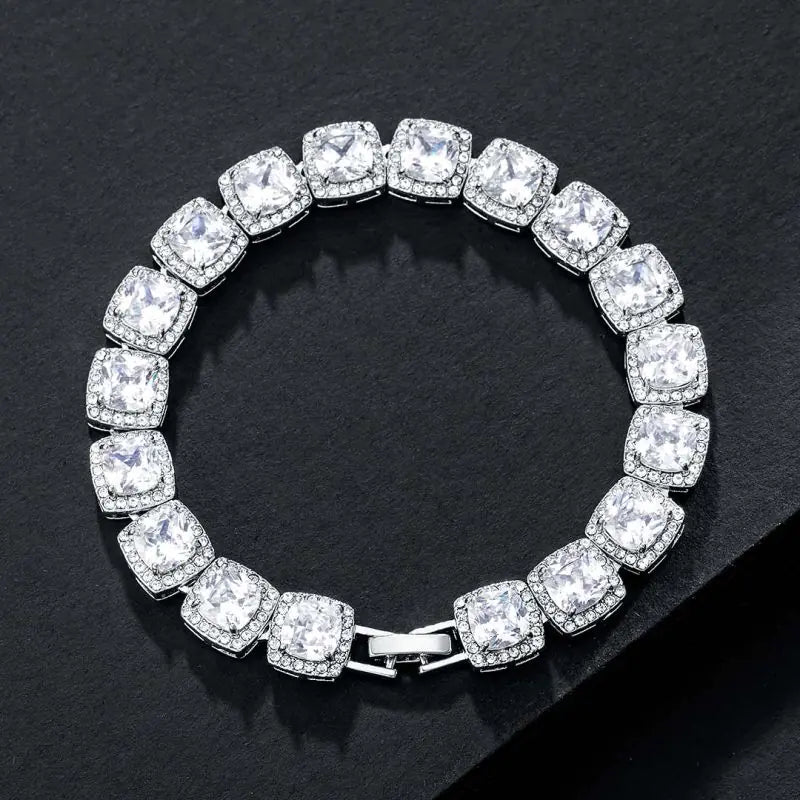 18K White Gold Bracelet WEM Support (www.WEM.support)
