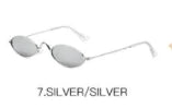 Narrow Small Round Sunglasses WEM Support (www.WEM.support)