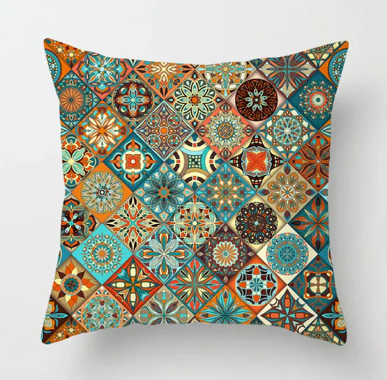 Soft Mandala Sofa Pillowcase WEM Support (www.WEM.support)