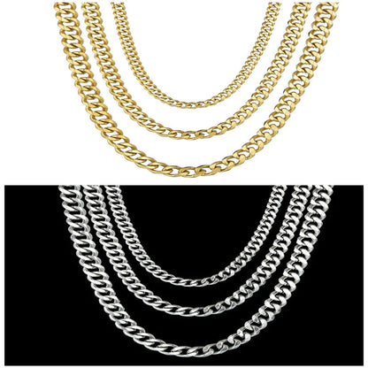 Six-Sided Cuban Sweater Chain WEM Support (www.WEM.support)