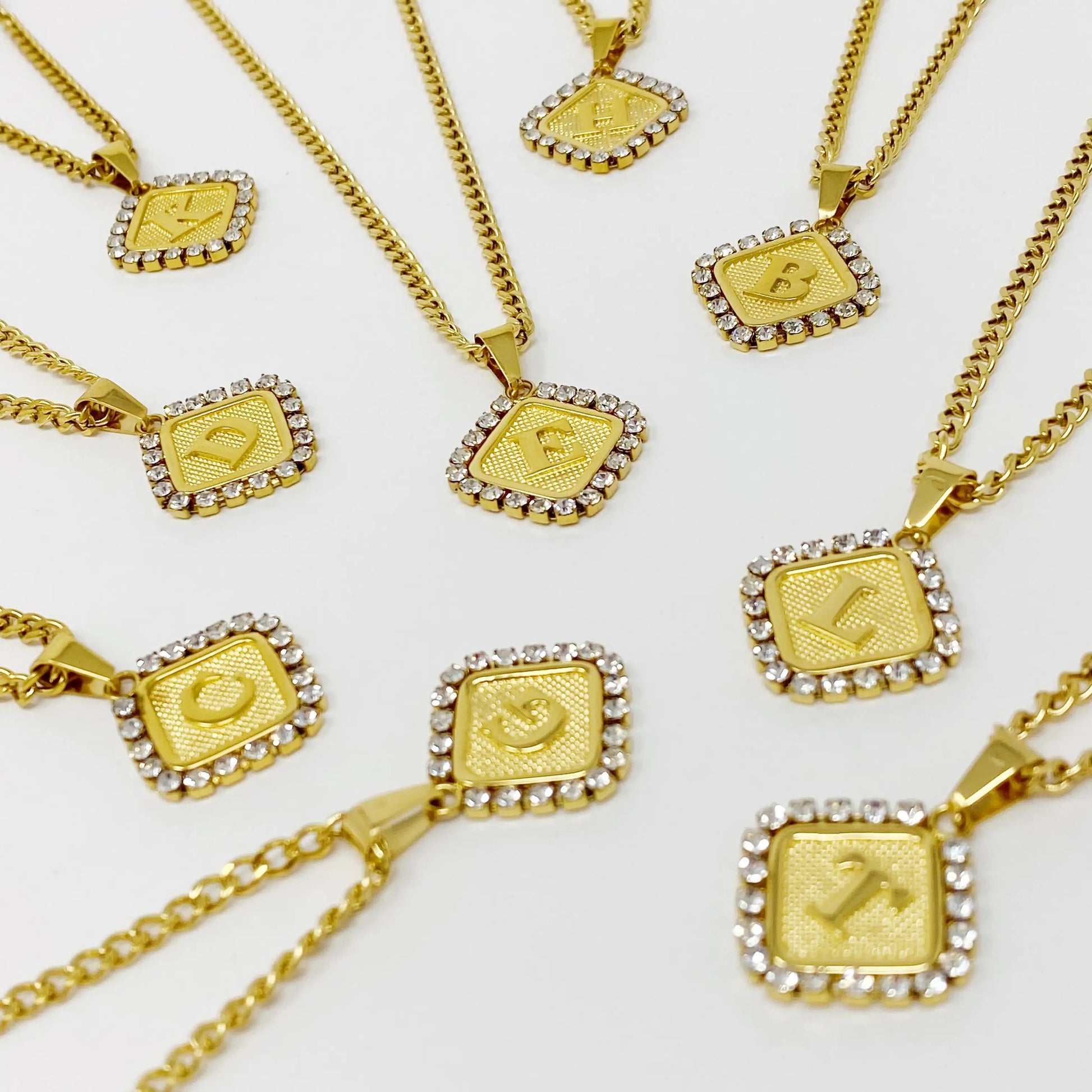 Aztec Delight Initial Necklace WEM Support (www.WEM.support)