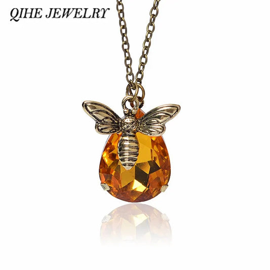 Amber Crystal Pendant WEM Support (www.WEM.support)