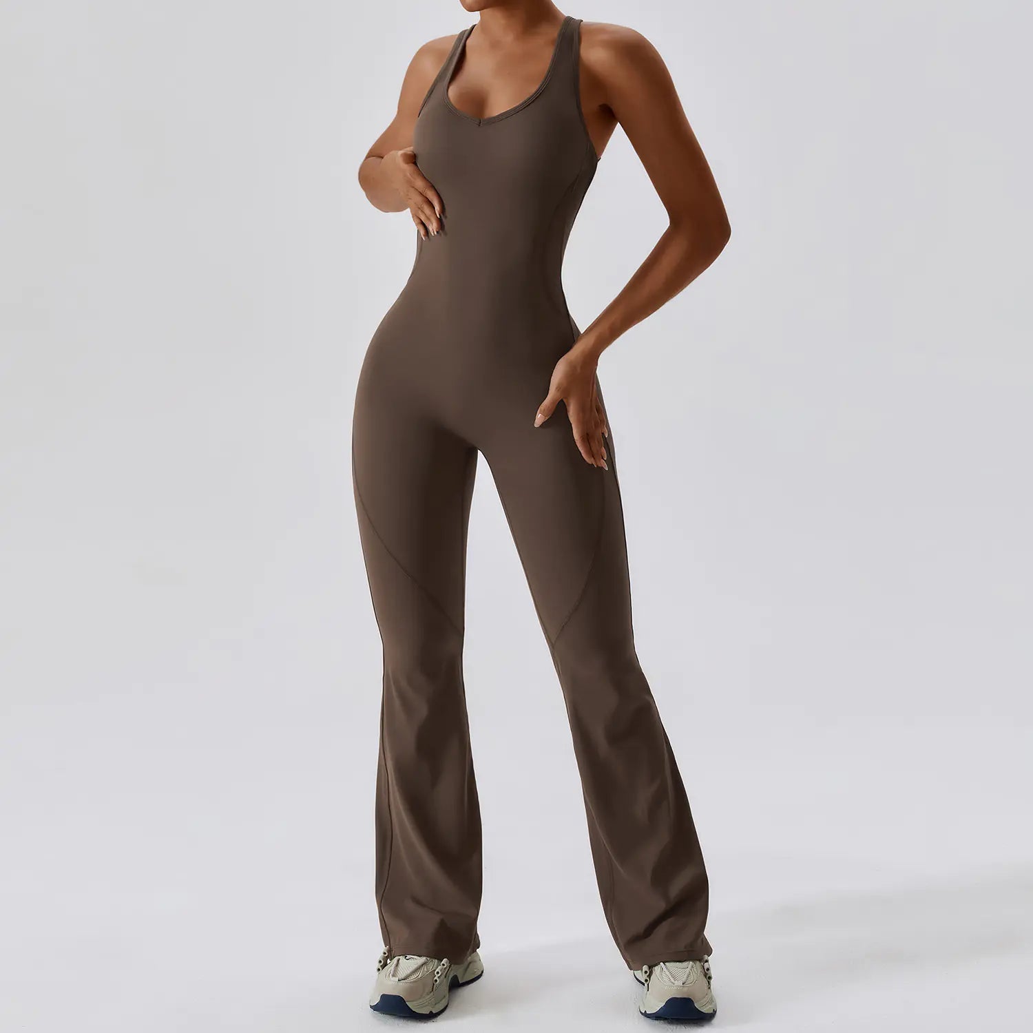 WISFIT Chic Yoga Bodysuit with Cut-out Back HejK.com Marketplace LLC