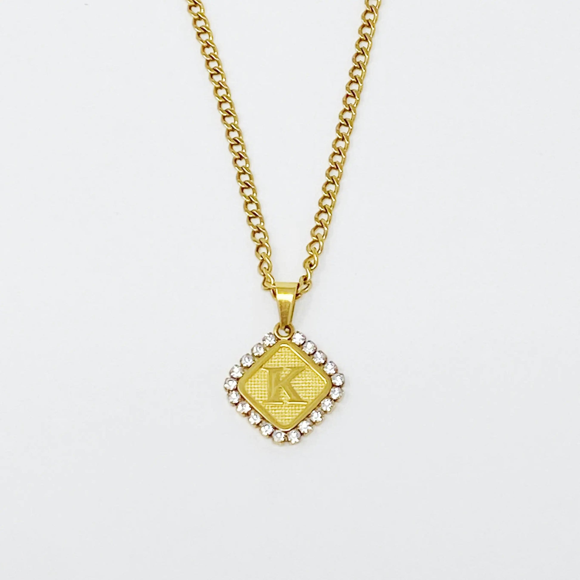 Aztec Delight Initial Necklace WEM Support (www.WEM.support)