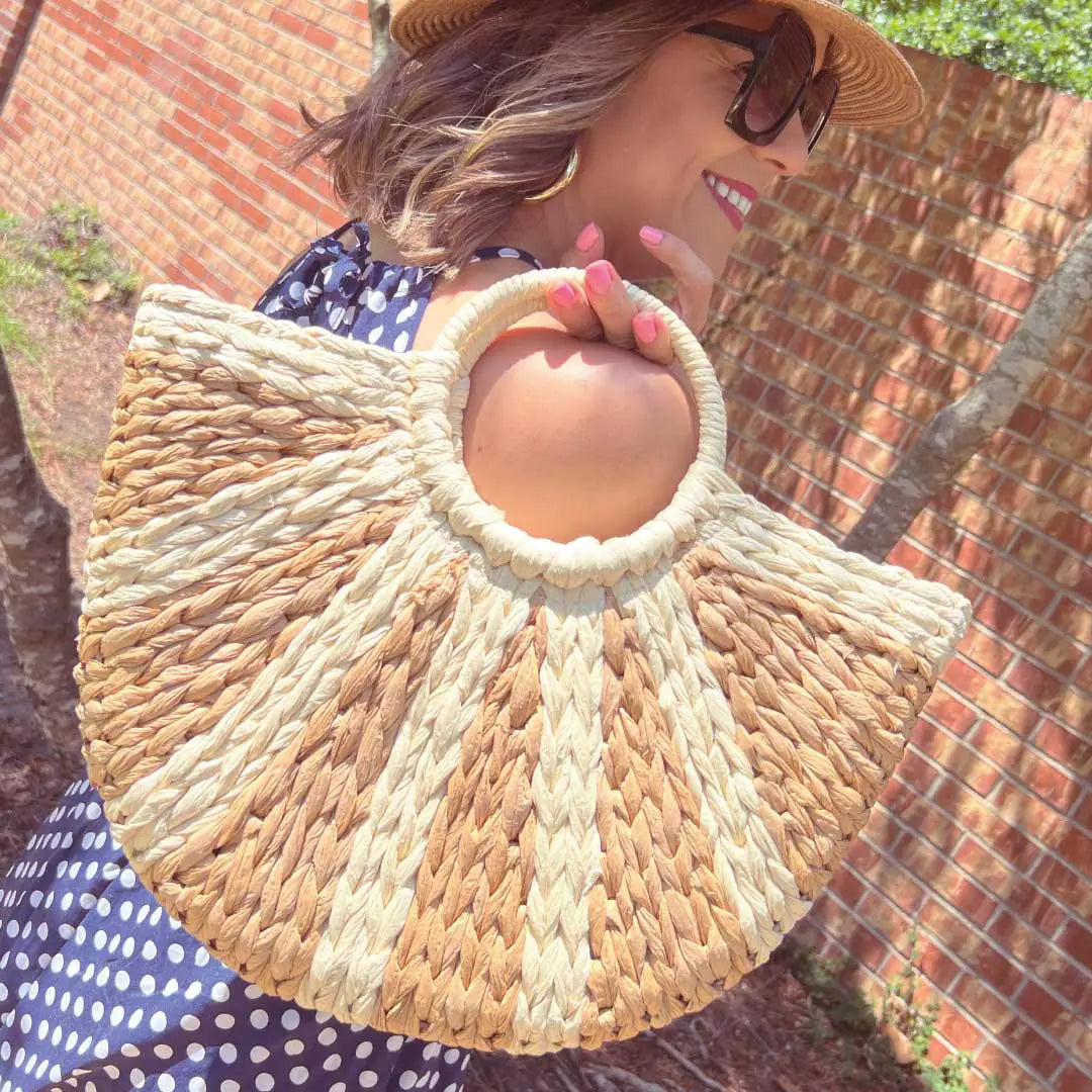 Spring Sunset Beach Bag WEM Support (www.WEM.support)