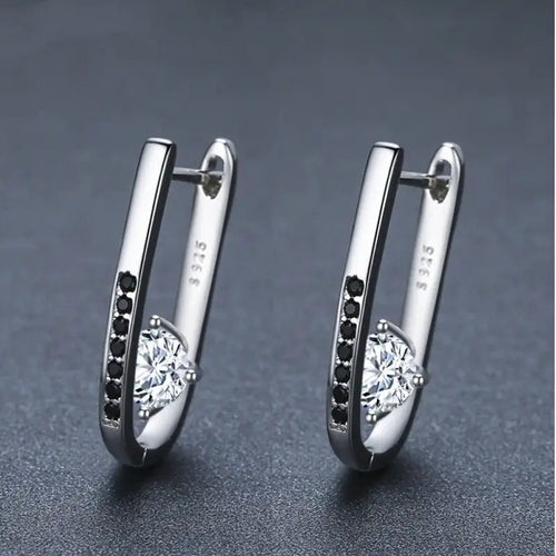 Simple All-matching Graceful Design U-shaped Earrings WEM Support (www.WEM.support)