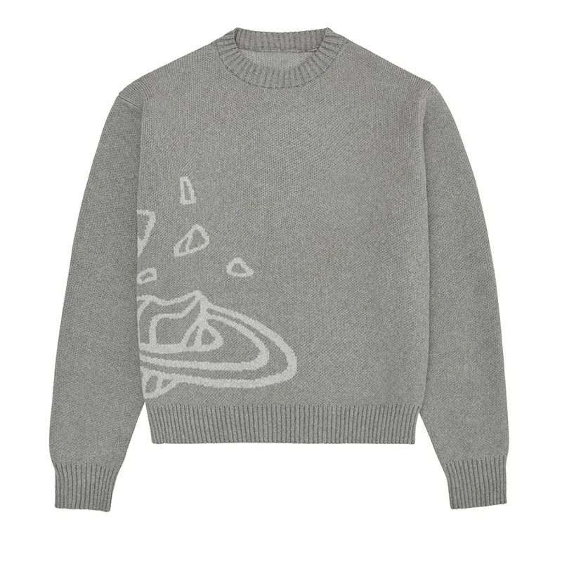 Space Planet Star Knitted Sweater - Y2K Vibes HejK.com