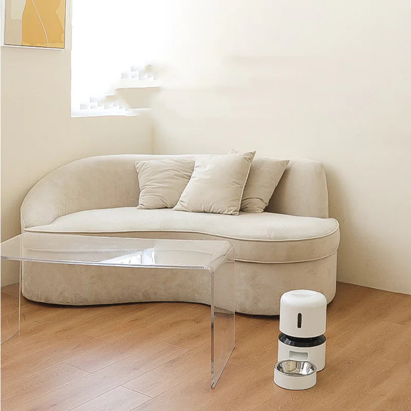 Cat Feeder with Dual Bowls