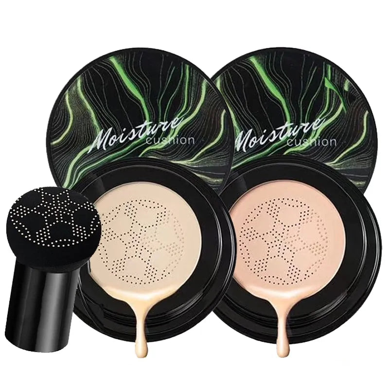 Mushroom Head Air Cushion CC Cream Moisturizing Foundation Air-permeable Natural Brightening Makeup BB Cream Korean cosmetics WEM Support (www.WEM.support)