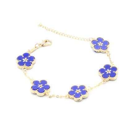 Double-Sided Plum Blossom Bracelet