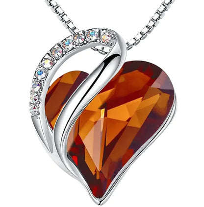 Sterling Silver Heart Charm WEM Support (www.WEM.support)