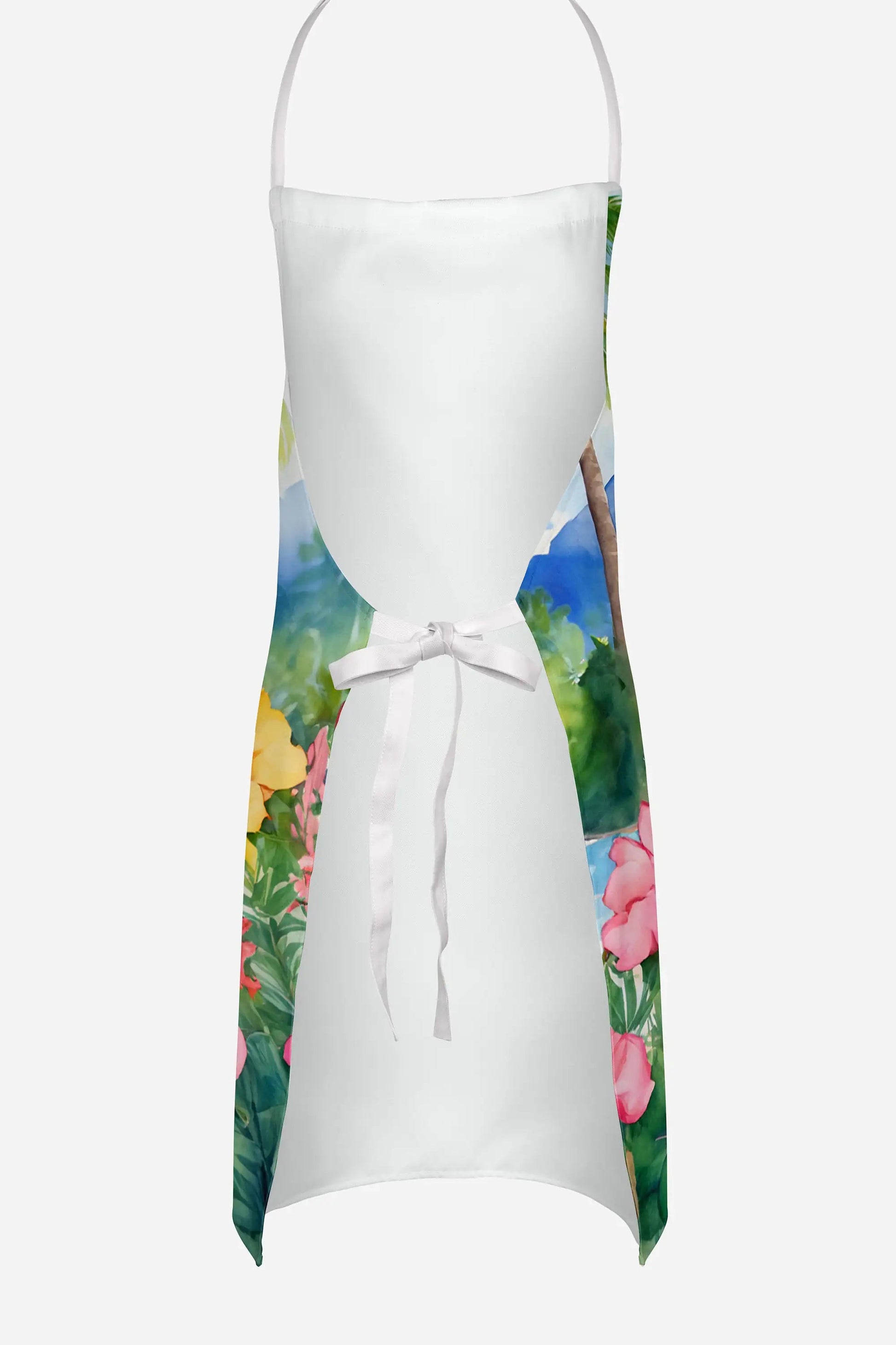 Airedale Terrier Luau Apron WEM Support (www.WEM.support)