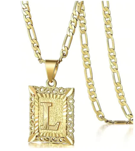 Elegant Initial Pendant – Modern UniStyle HejK.com Marketplace LLC