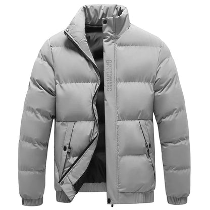 Men's Winter Puffer Jacket WEM Support (www.WEM.support)