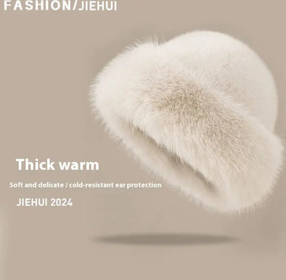 PlushShield Winter Warm Ear Protection Bucket Hat WEM Support (www.WEM.support)