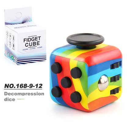 Cubo de Decompressão Fidget de 6 Lados