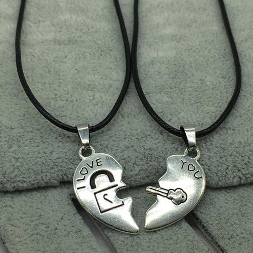 Couple Necklace In Silver WEM Support (www.WEM.support)
