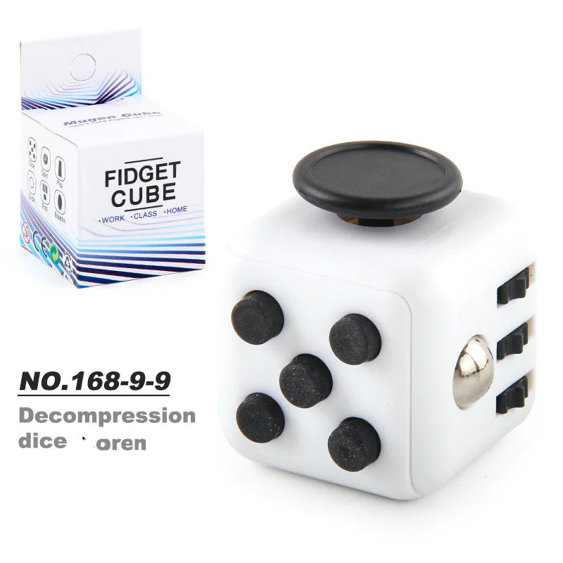 Cubo de Decompressão Fidget de 6 Lados