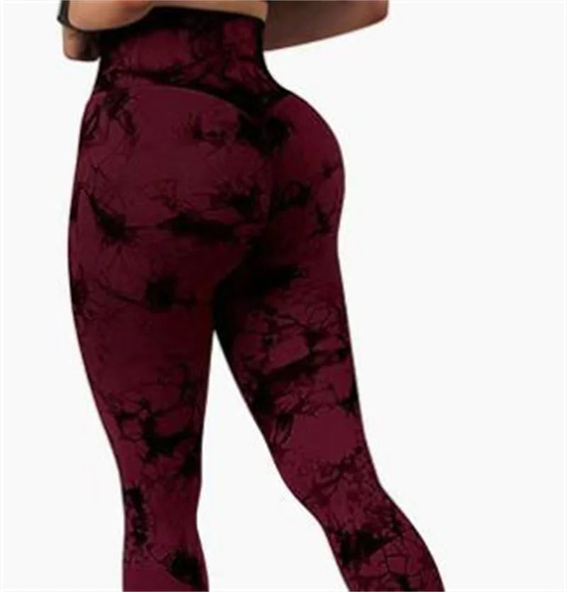 Tie Dye Printed Leggings WEM Support (www.WEM.support)