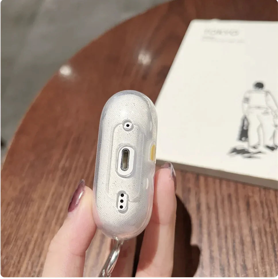 Sparkling Pink Love Headset Cover HejK.com