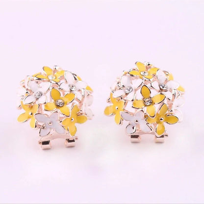 Floral Arrangement Earrings WEM Support (www.WEM.support)