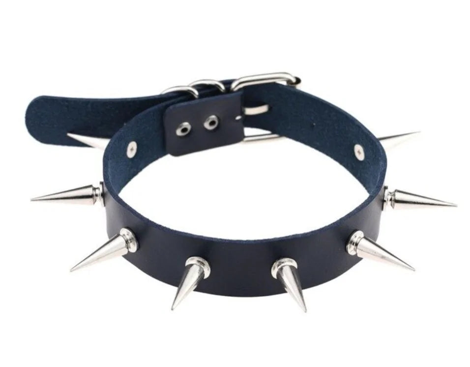 Spike Choker Necklace WEM Support (www.WEM.support)