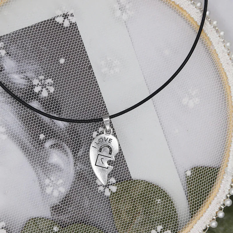 Couple Necklace In Silver WEM Support (www.WEM.support)