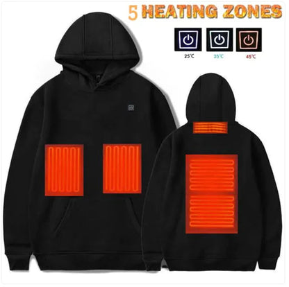 Fashion Personality Men's USB Heating Sweater Warm WEM Support (www.WEM.support)
