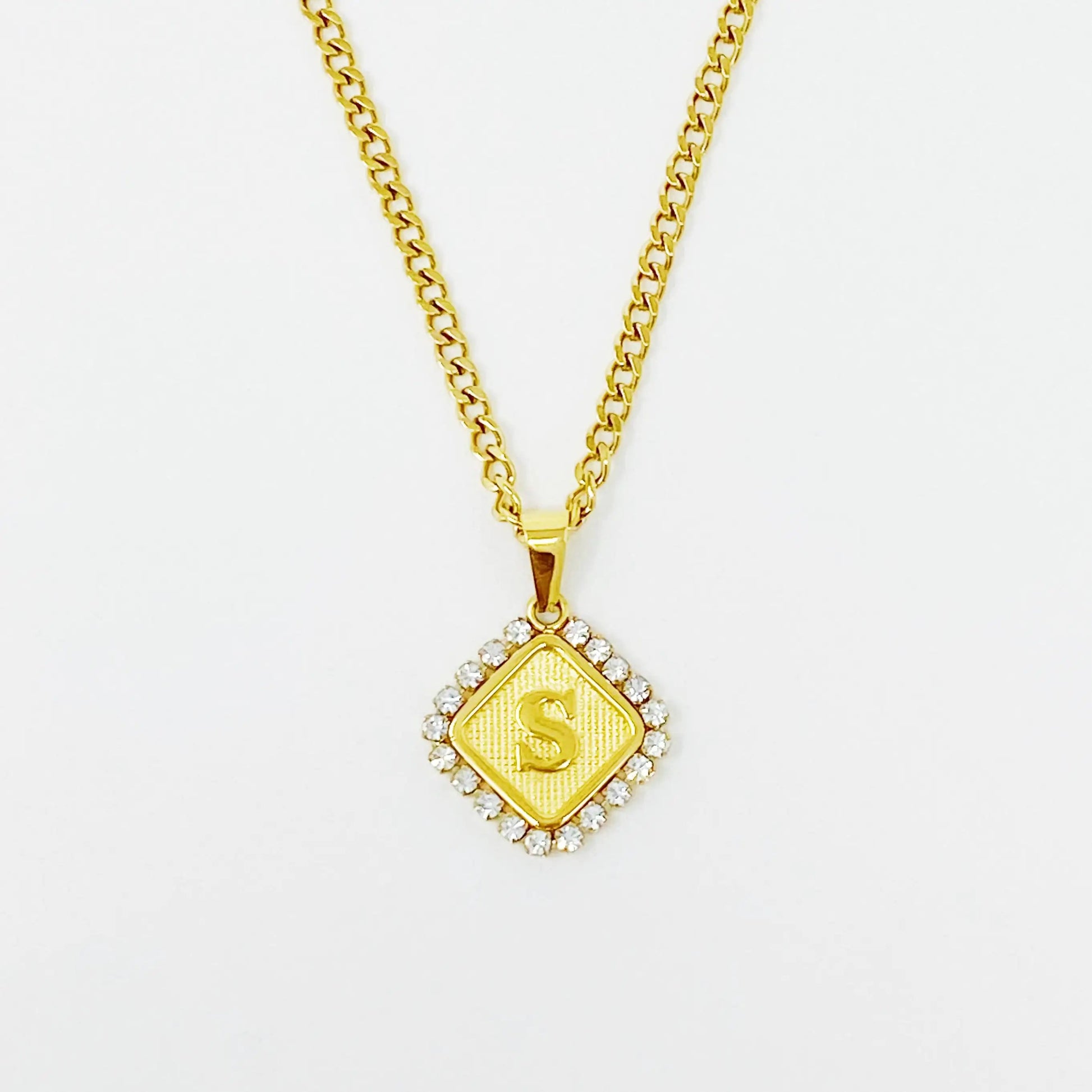 Aztec Delight Initial Necklace WEM Support (www.WEM.support)