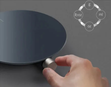 Smart Mini Kitchen Scale QWCFC001 – Precise & Compact Food Measurement WEM Support (www.WEM.support)