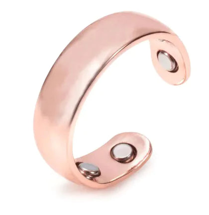 Adjustable Electroplated Copper Magnet Ring WEM Support (www.WEM.support)