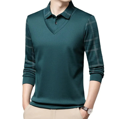 Men's Korean Plaid Shirt WEM Support (www.WEM.support)